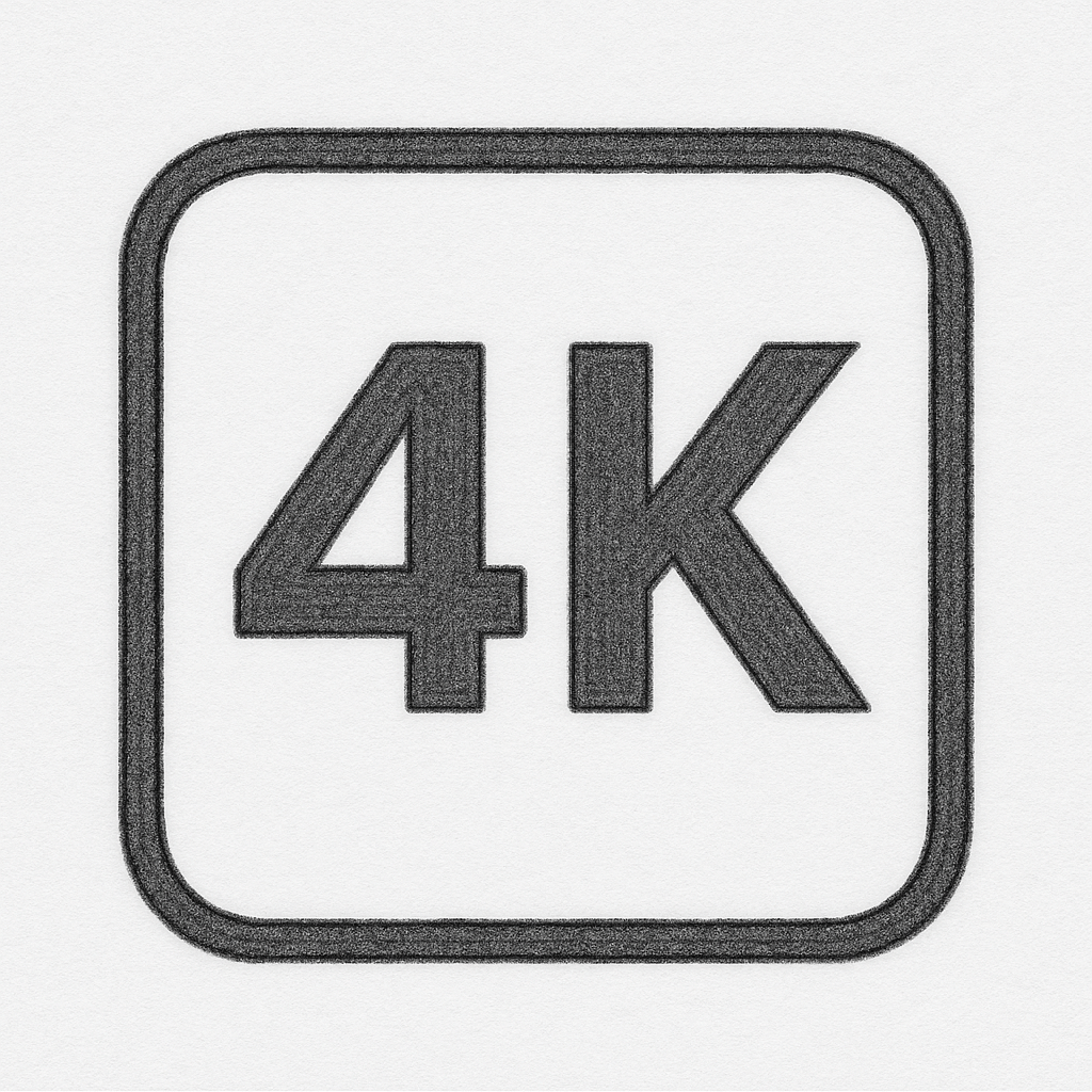 Ordliste: 4K Videoopløsning